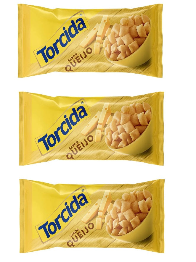 Salgadinho Torcida® Queijo (3x60g)